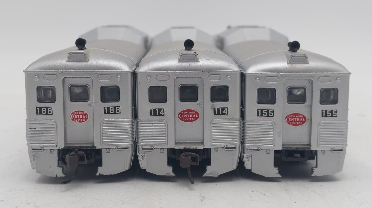 Athearn HO Scale Assorted NYC Passenger Cars: 114, 155, 188 [3] VG