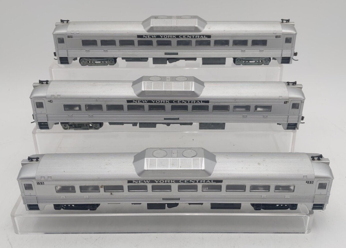 Athearn HO Scale Assorted NYC Passenger Cars: 114, 155, 188 [3] VG
