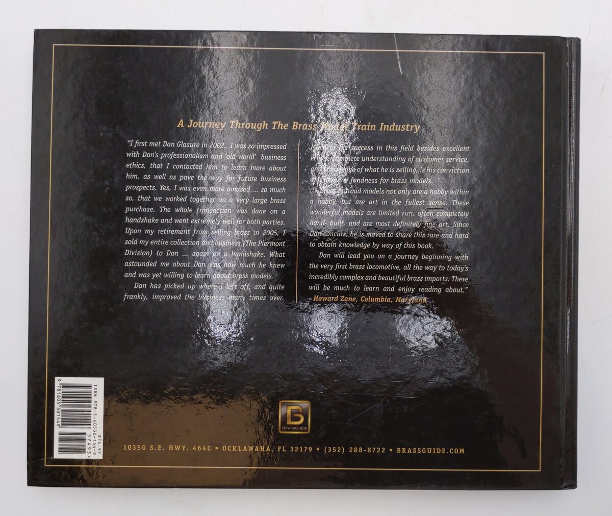 The Brass Train Guide Book Hardcover By Dan Glasure EX