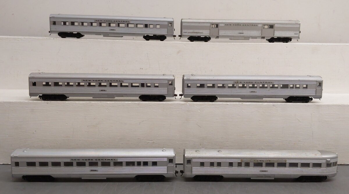 Athearn HO Scale NYC Passenger Cars [6] EX