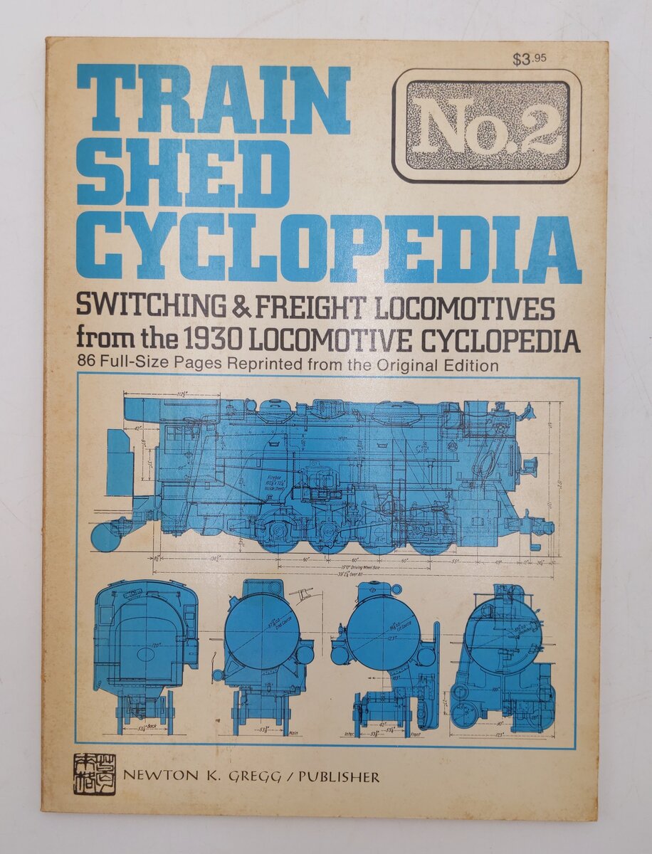Train Shed Cyclopedia No.2 Paperback Book By Newton K. Gregg VG