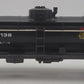 Lionel 6-9138 O Gauge Sunoco Triple Dome Black Tank Car VG