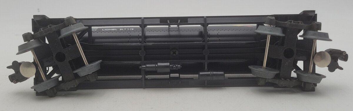 Lionel 6-9138 O Gauge Sunoco Triple Dome Black Tank Car VG