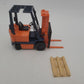 Acme 1:25 Scale By Toyota Electric Orange/Blue Forklift G42 Vintage Model EX