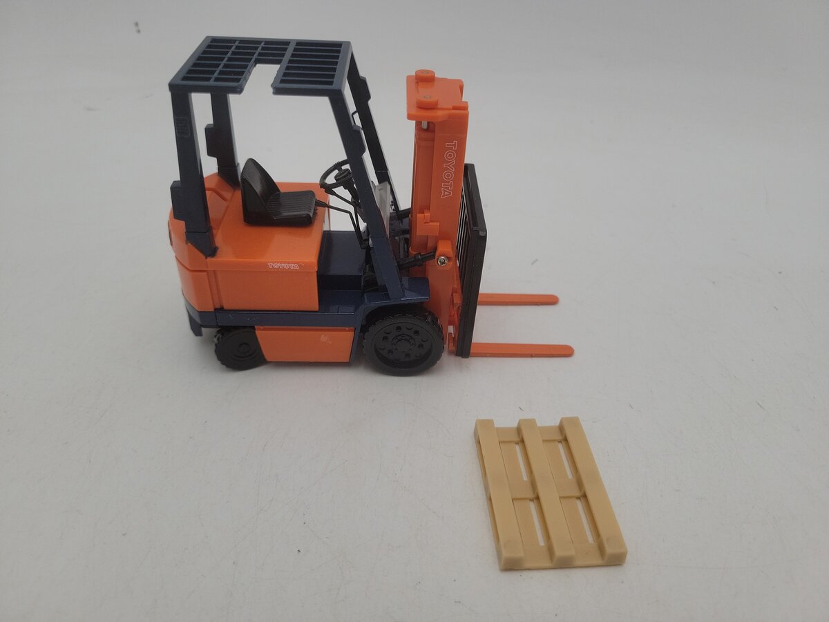 Acme 1:25 Scale By Toyota Electric Orange/Blue Forklift G42 Vintage Model EX