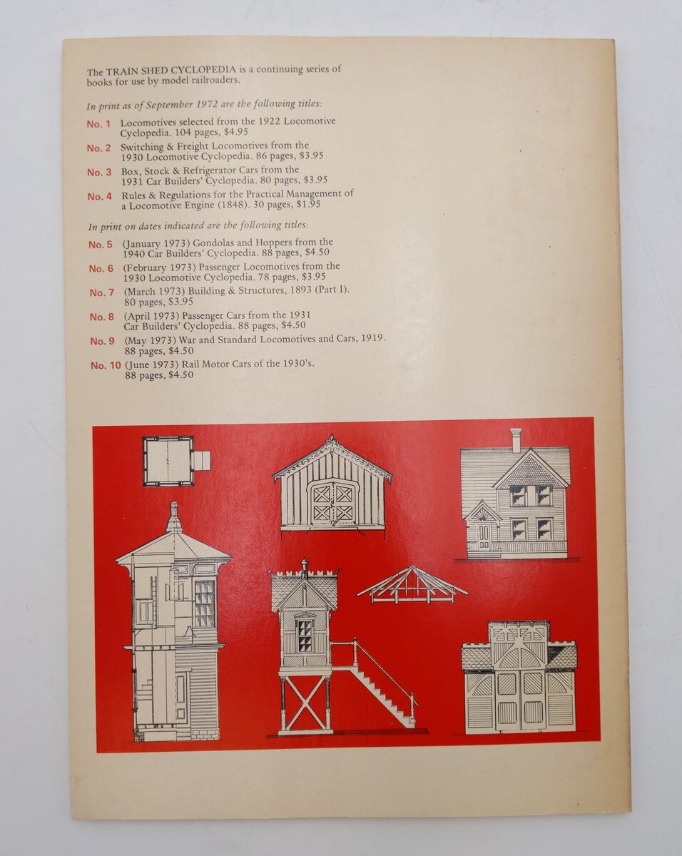 Train Shed Cyclopedia No.7 Paperback Book By Newton K. Gregg EX