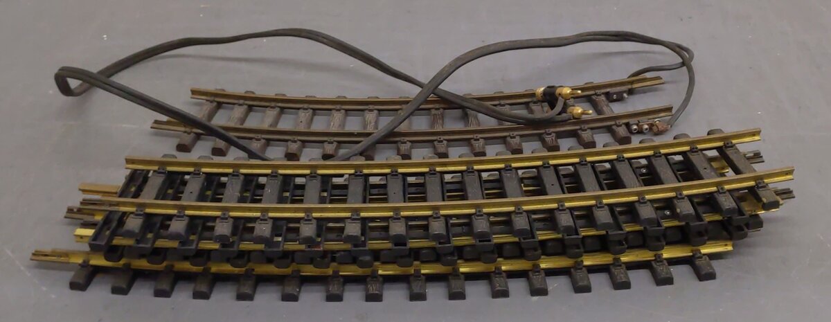 G Scale Curved 16 to 19 inch Track Sections [6] VG
