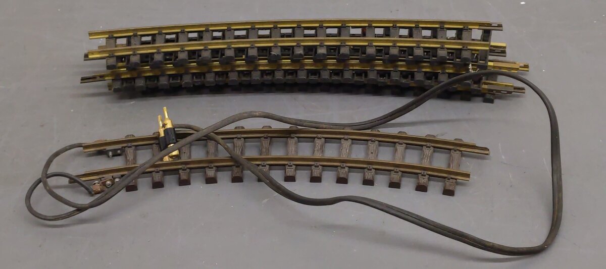 G Scale Curved 16 to 19 inch Track Sections [6] VG