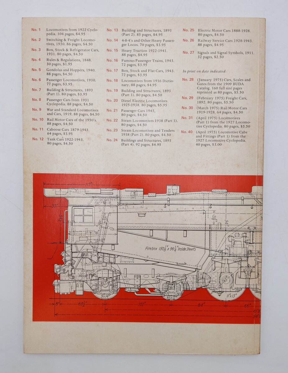 Train Shed Cyclopedia No.31 Paperback Book By Newton K. Gregg EX