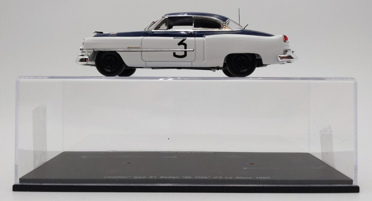 Spark Model S2921 1:43 Scale 1950 Cadillac De Ville Type 61 Sedan Le Mans EX