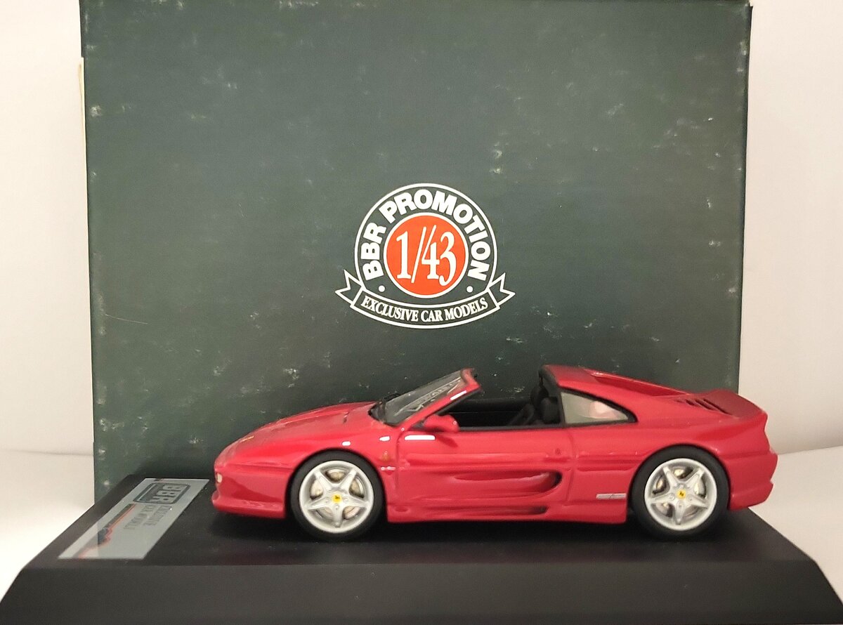 BBR Promotions BBR70A 1:43 Scale F355 GTS Ferrari EX/Box
