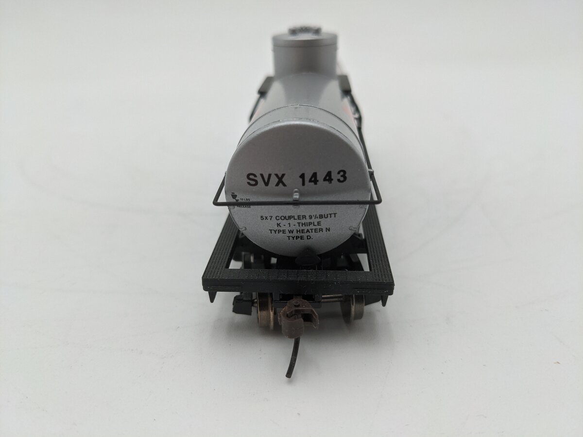 Model Power 2191 HO Scale Mobil Gas 40' Metal Tank Car #1443 EX/Box