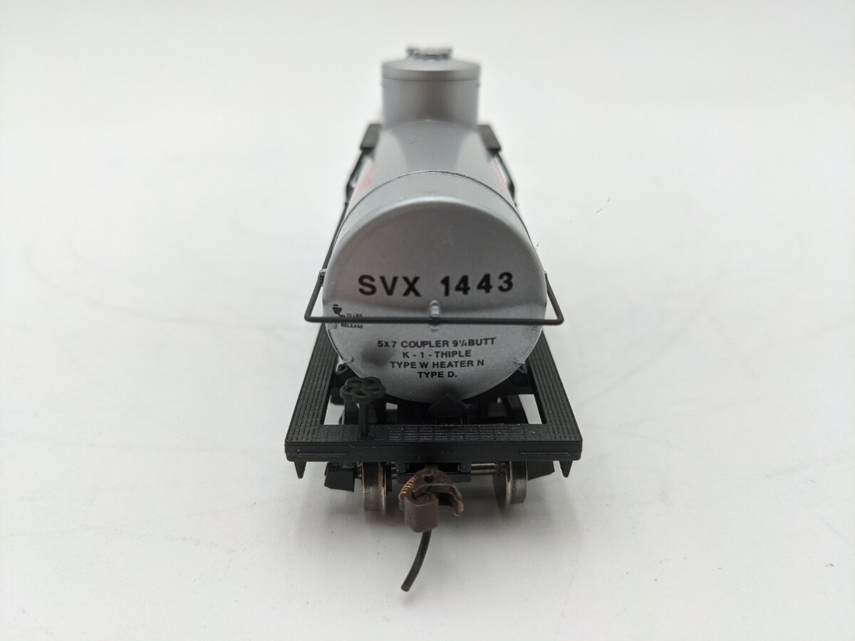 Model Power 2191 HO Scale Mobil Gas 40' Metal Tank Car #1443 EX/Box