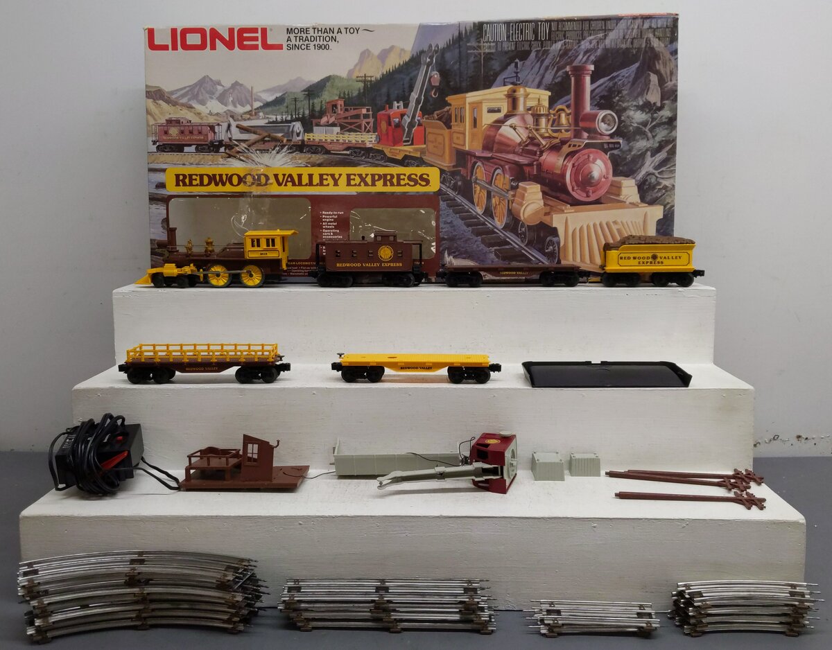 Lionel 6-1403 O Gauge Redwood Valley Express Train Set VG/Box