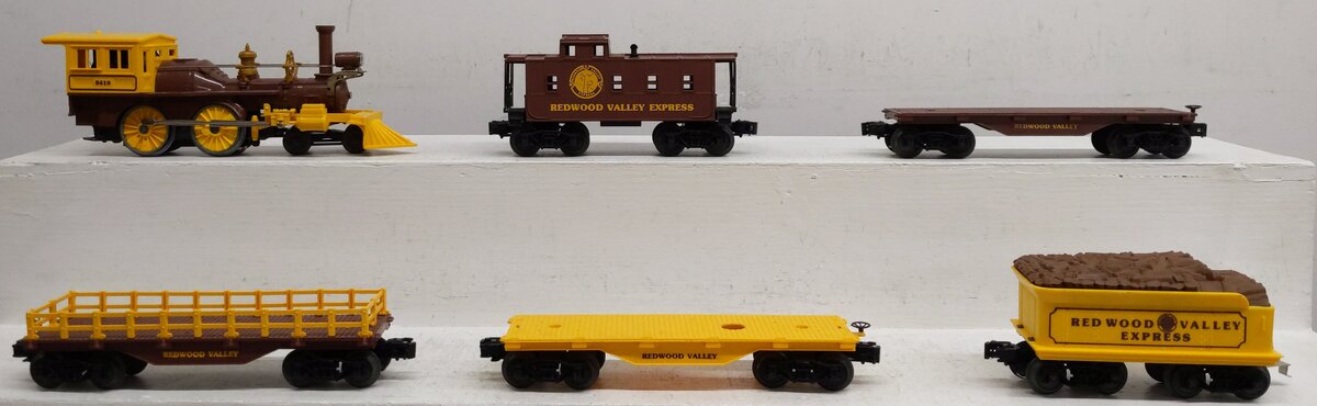 Lionel 6-1403 O Gauge Redwood Valley Express Train Set VG/Box