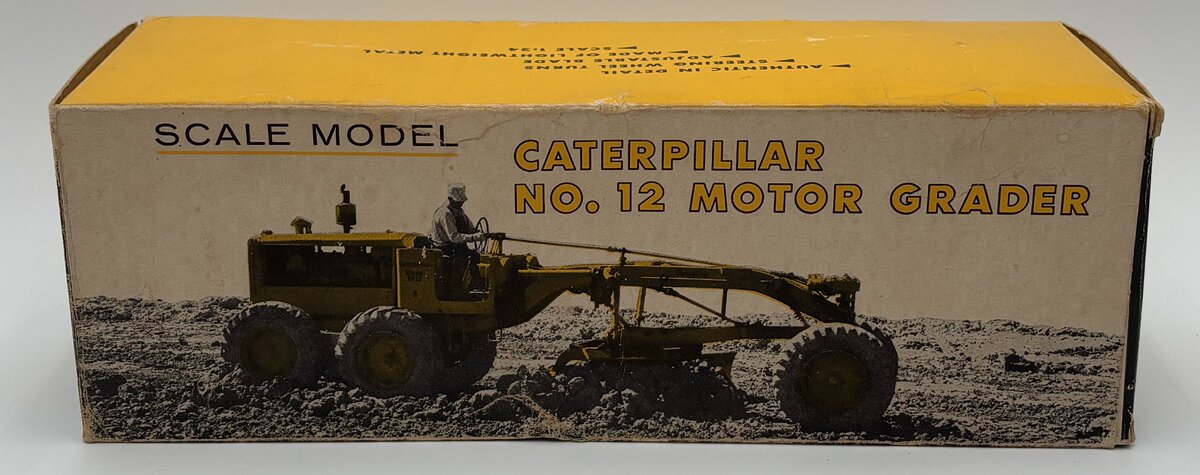 Ertl 1:24 Caterpillar No. 12 Motor Grader EX/Box