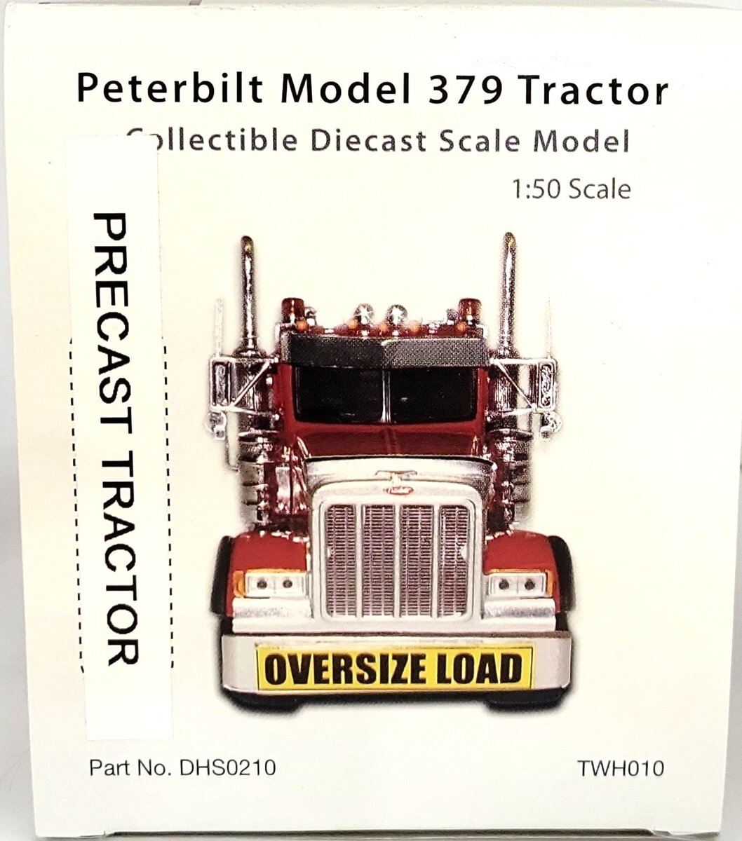 TWH Collectibles TWH010 1:50 Scale Peterbilt Model 379 Tractor LN/Box