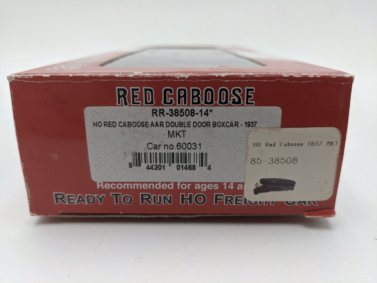 Red Caboose RR-38508-14 HO Missouri Kansas Texas Katy 40' Box Car #60031 EX/Box