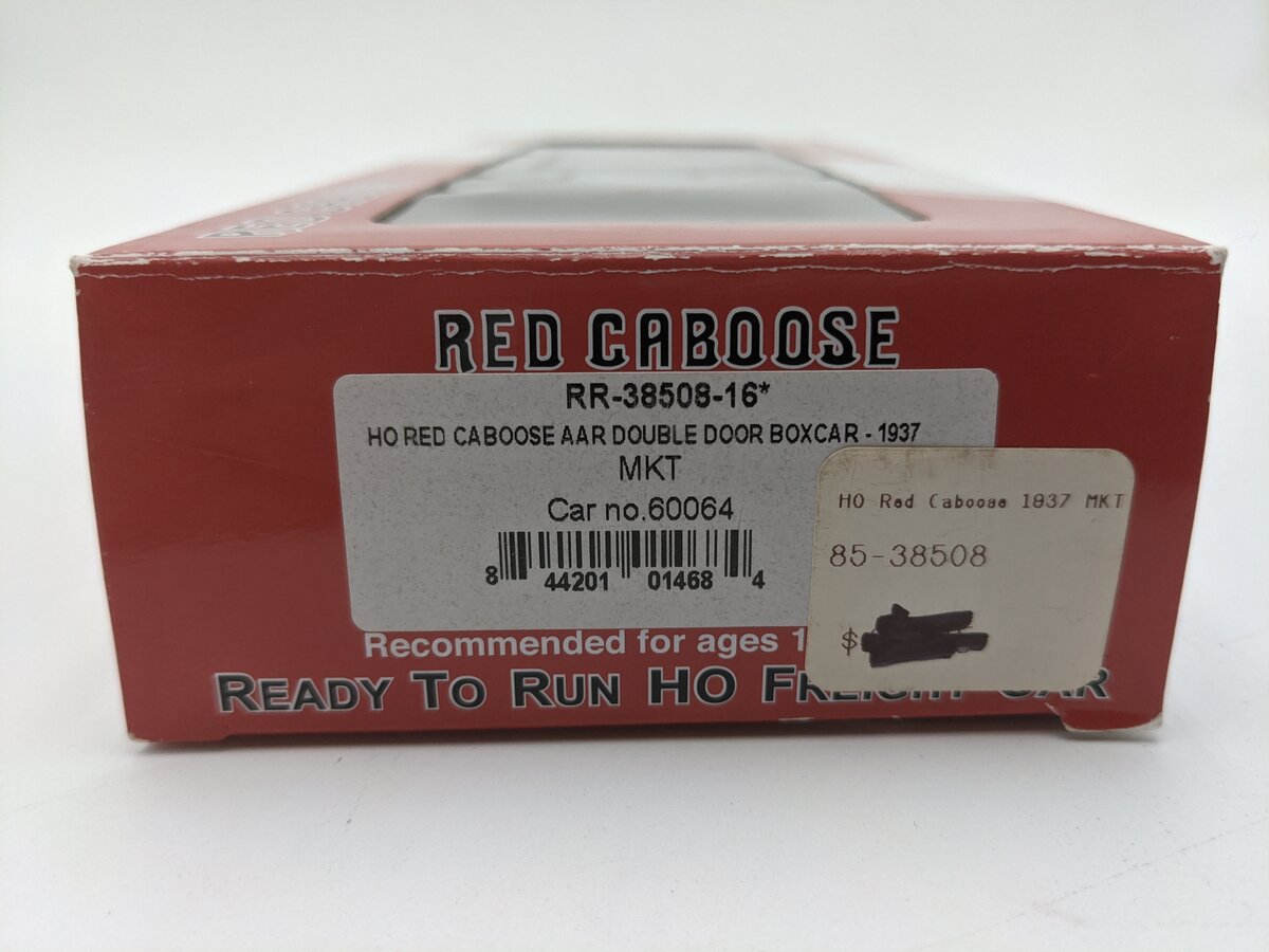 Red Caboose RR-38508-16 HO Scale Missouri Kansas Texas Box Katy Boxcar #60064 EX/Box