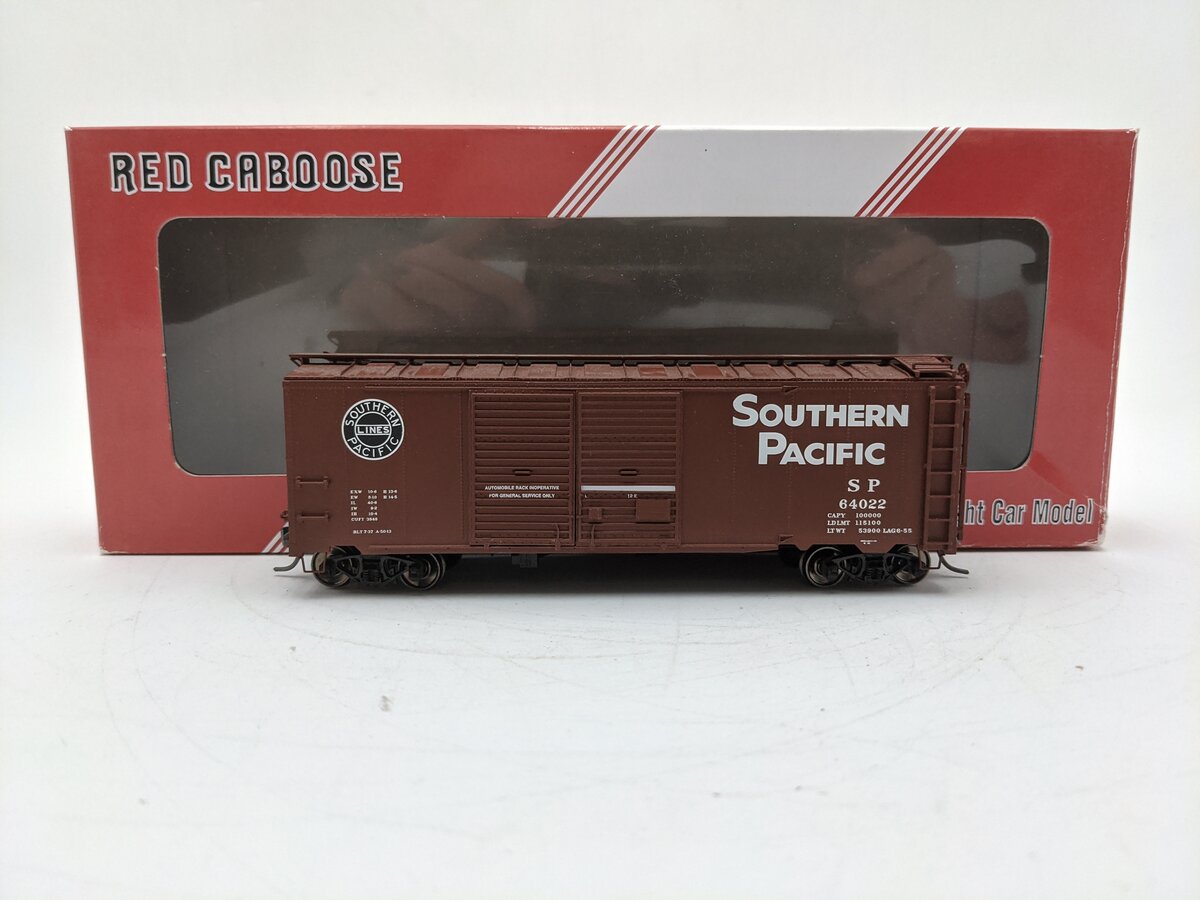 Red Caboose RR-38545-05 HO Scale Southern Pacific Boxcar #64022 EX/Box