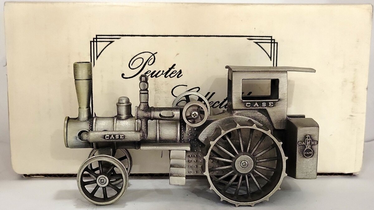 SpecCast 1/43 Pewter Case Steam Engine Tractor LN/Box