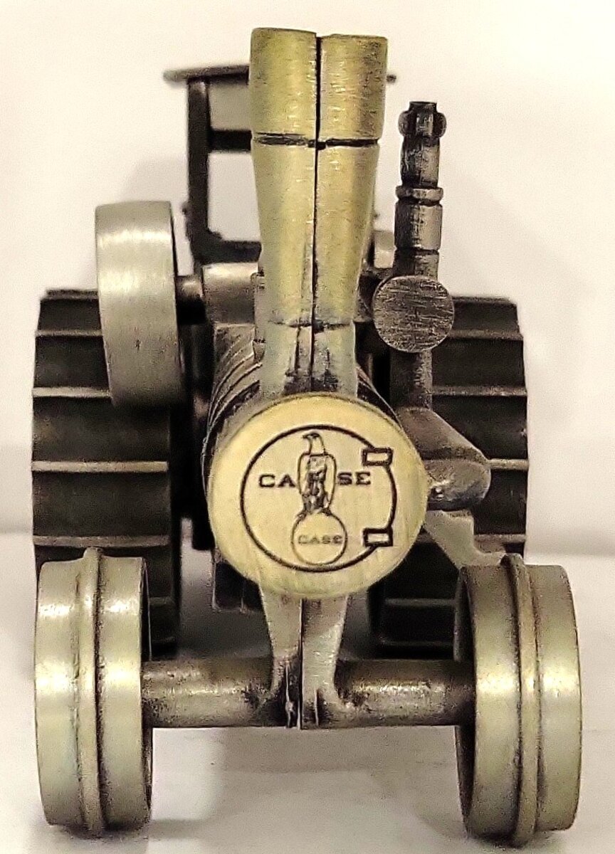 SpecCast 1/43 Pewter Case Steam Engine Tractor LN/Box