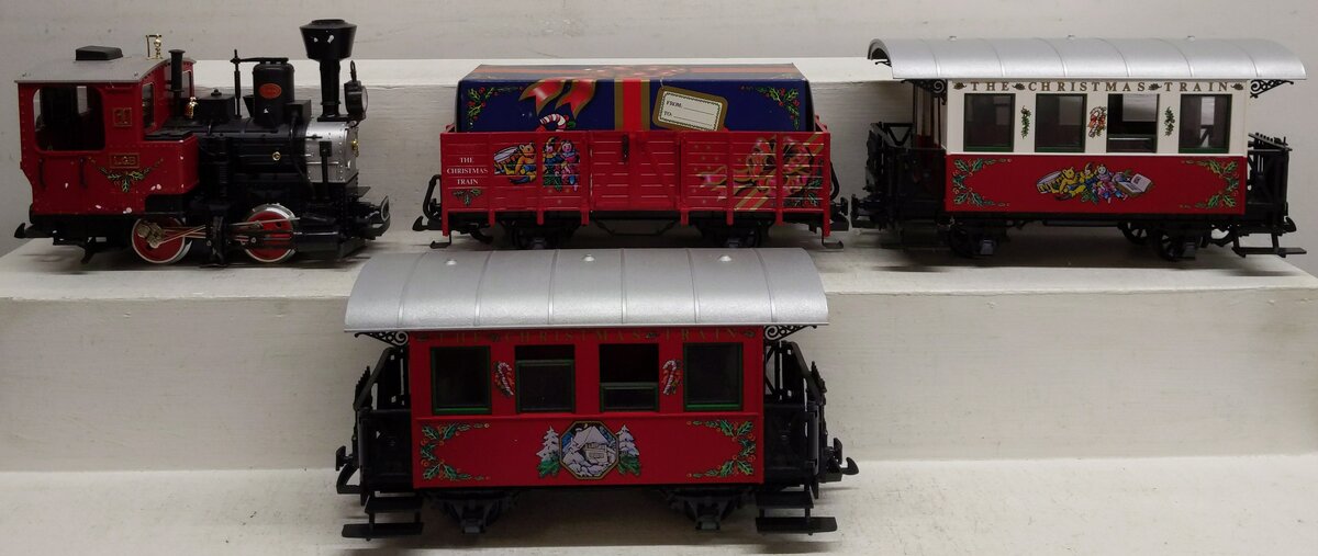 LGB 21540 Christmas G Gauge Steam Train Set LN/Box