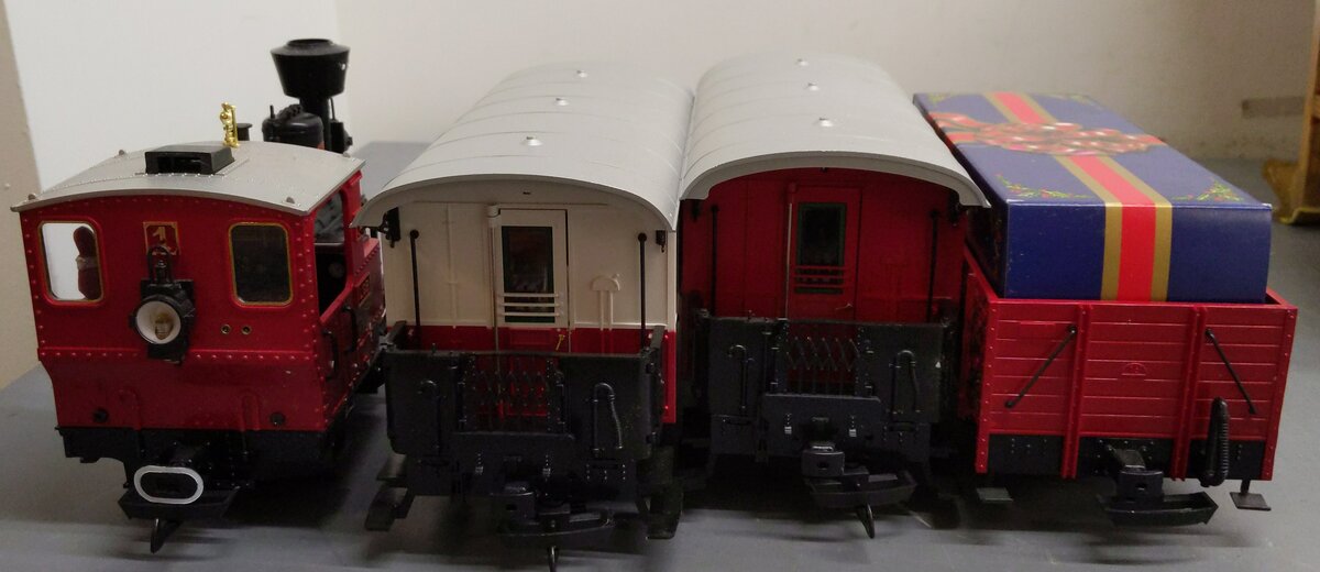 LGB 21540 Christmas G Gauge Steam Train Set LN/Box