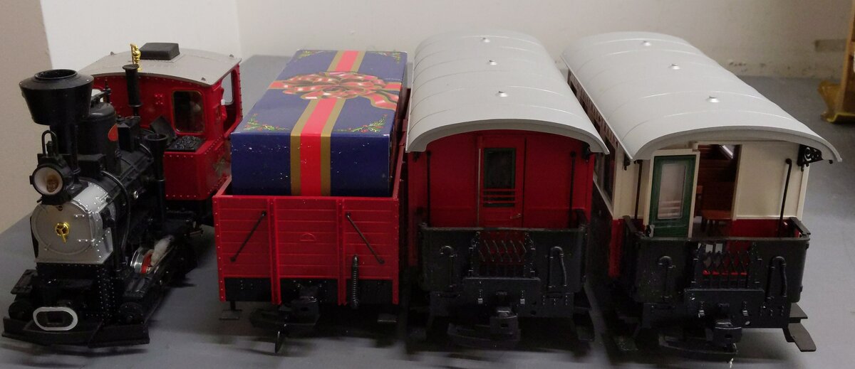 LGB 21540 Christmas G Gauge Steam Train Set LN/Box