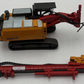 Conrad 2915/01 1:50 ABI Mobilram TM 12/15 Piling Rig on Sennebogen SR 35T EX/Box
