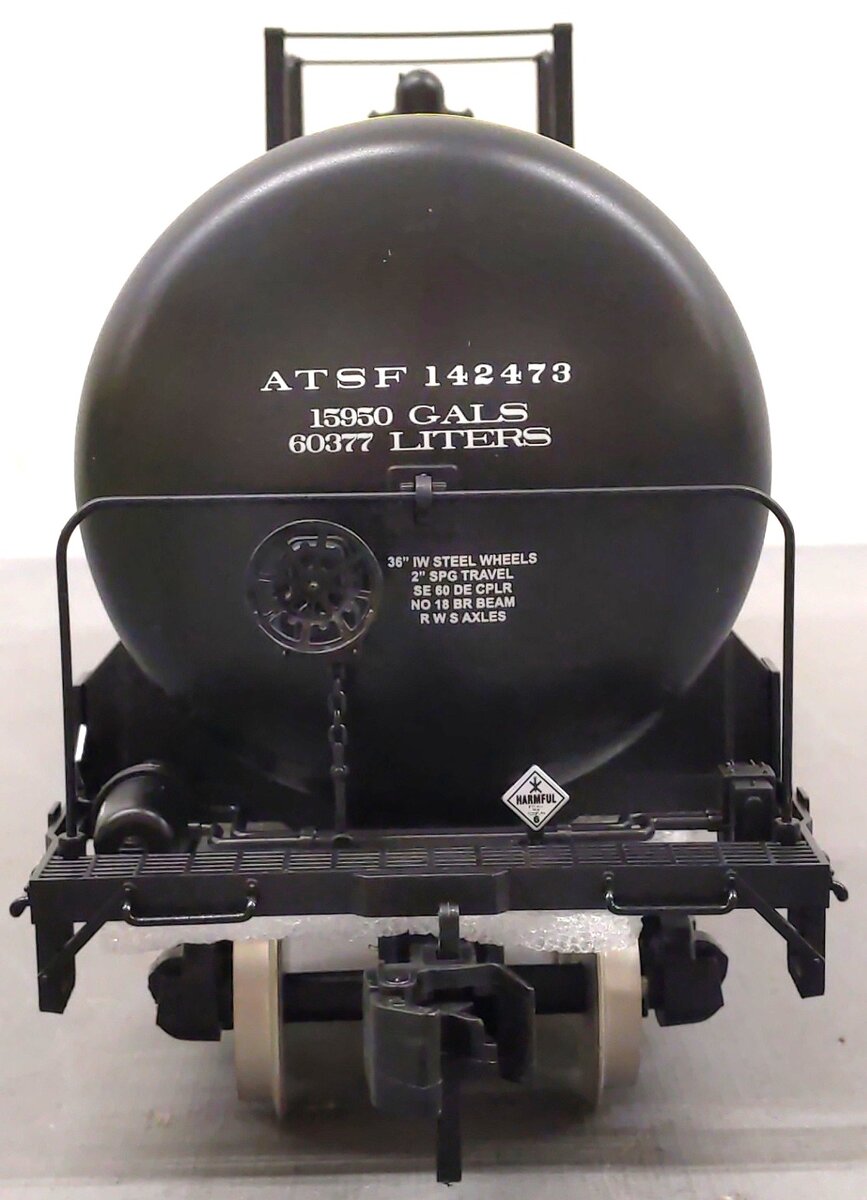 MTH 70-73002 G Scale Santa Fe Unibody Tank Car #142473 NIB