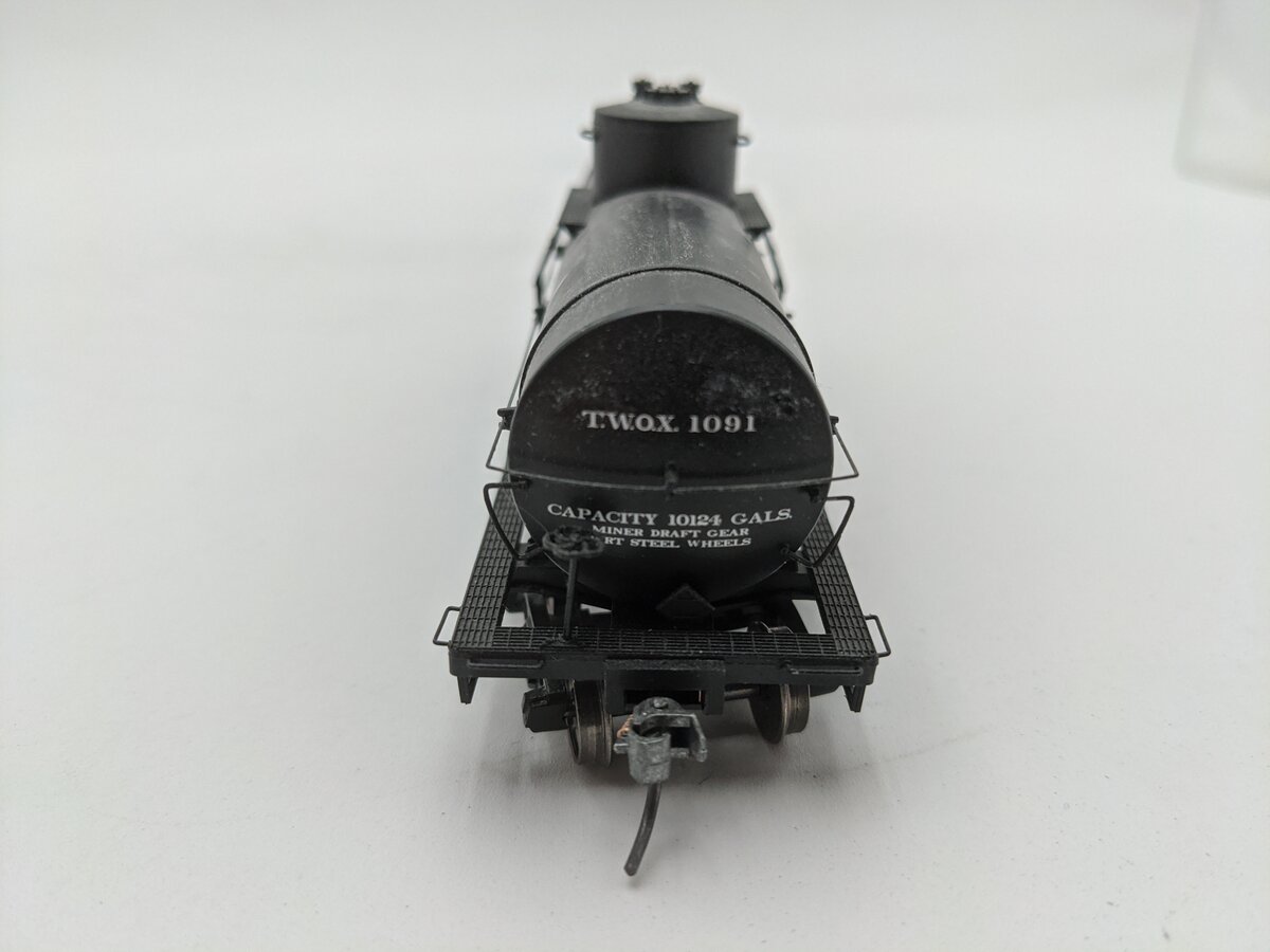 Red Caboose RR-33054-02 HO Scale Tidewater Tank Car #1091 EX/Box