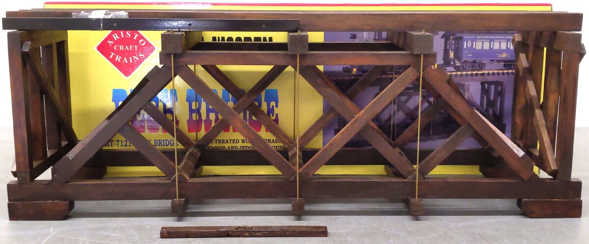 Aristo-Craft 7121 Wooden Deck Bridge EX/Box