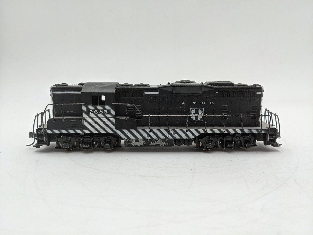 Athearn HO Scale Santa Fe Diesel Locomotive #2685 VG
