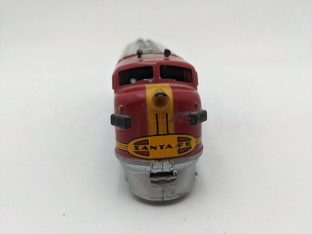 Athearn HO Scale Atchison Topeka Santa Fe Diesel Locomotive #2-805 VG