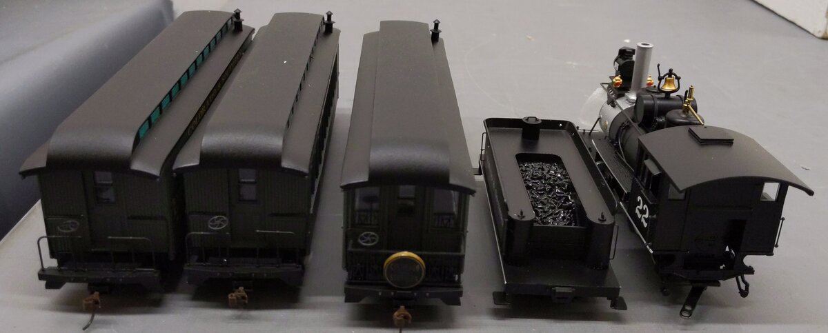 Bachmann 25002 On30 Colorado & Southern Passenger Train Set LN/Box