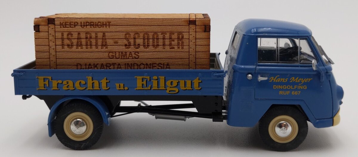 Schuco 03323 1:43 Scale Die-Cast Tempo Matador "Hans Meyer" EX