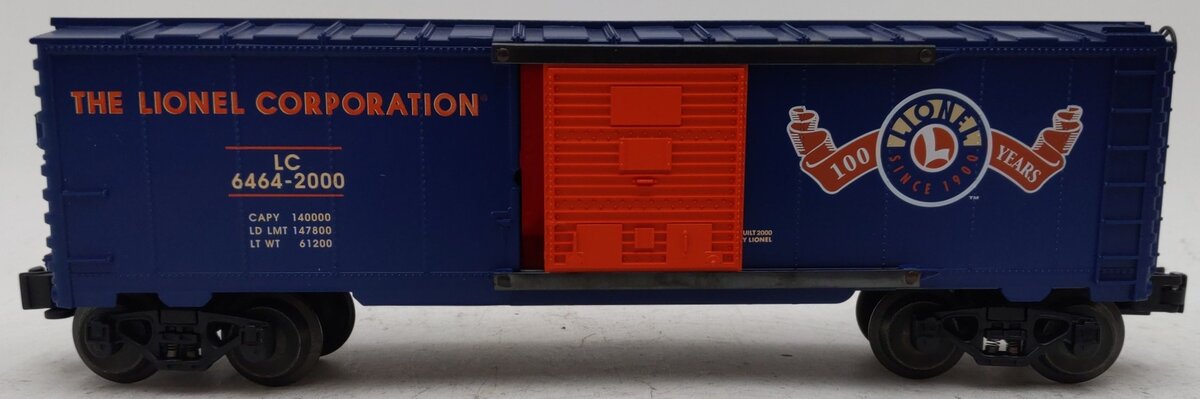 Lionel 6-29298 O Gauge Lionel Lines Boxcar #6464-2000 EX/Box