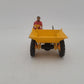 W. Britain 9578 1:32 Scale Yellow Tipping Dump Truck 2B1500 Tipper Skip W/Driver EX/Box