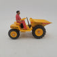 W. Britain 9578 1:32 Scale Yellow Tipping Dump Truck 2B1500 Tipper Skip W/Driver EX/Box
