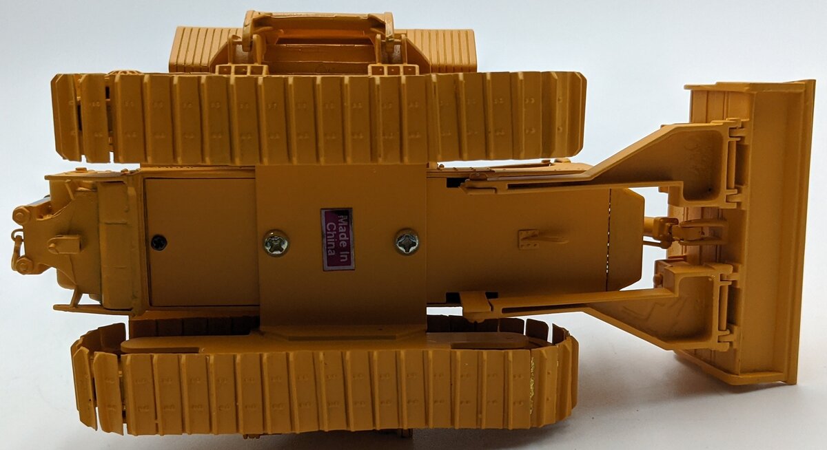 Overland OMI-0804 O Scale Bulldozer W/Side Boom Yellow NIB