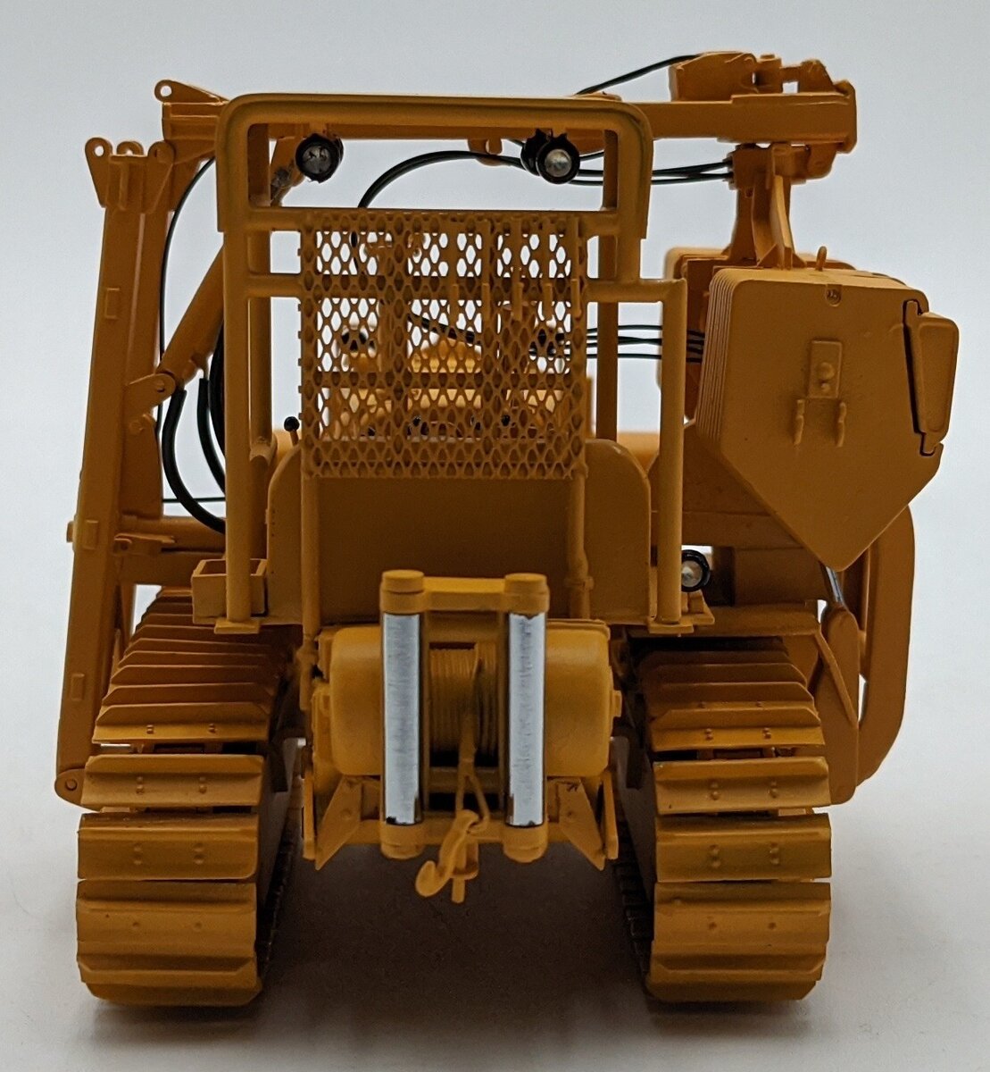 Overland OMI-0804 O Scale Bulldozer W/Side Boom Yellow NIB