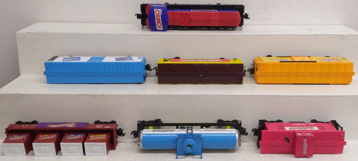 K-Line K-1926 O Gauge Nestle Diesel Locomotive 6 Unit Starter Set EX/Box