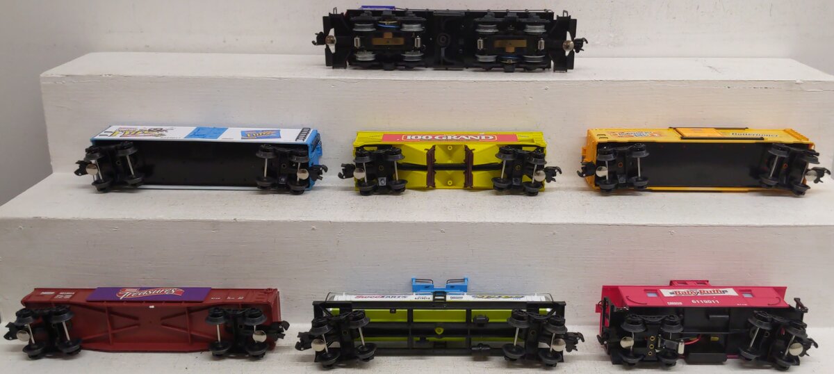 K-Line K-1926 O Gauge Nestle Diesel Locomotive 6 Unit Starter Set EX/Box