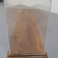 Wooden Display Case - 35-5/8" Long x 5-7/8" Wide x 10" Tall EX