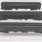 AHM HO Scale Assorted Santa Fe Passenger Cars #1418/1307/1464 [3] EX
