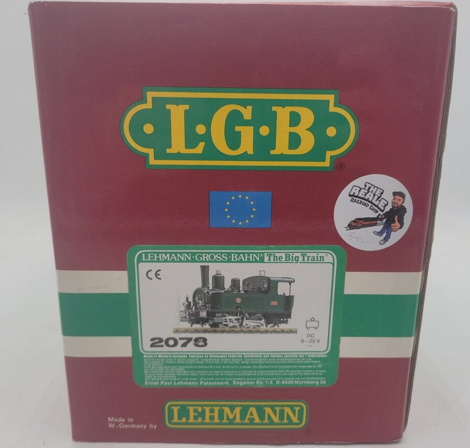 LGB 2078 G Scale 0-6-0 Steam Locomotive VG/Box
