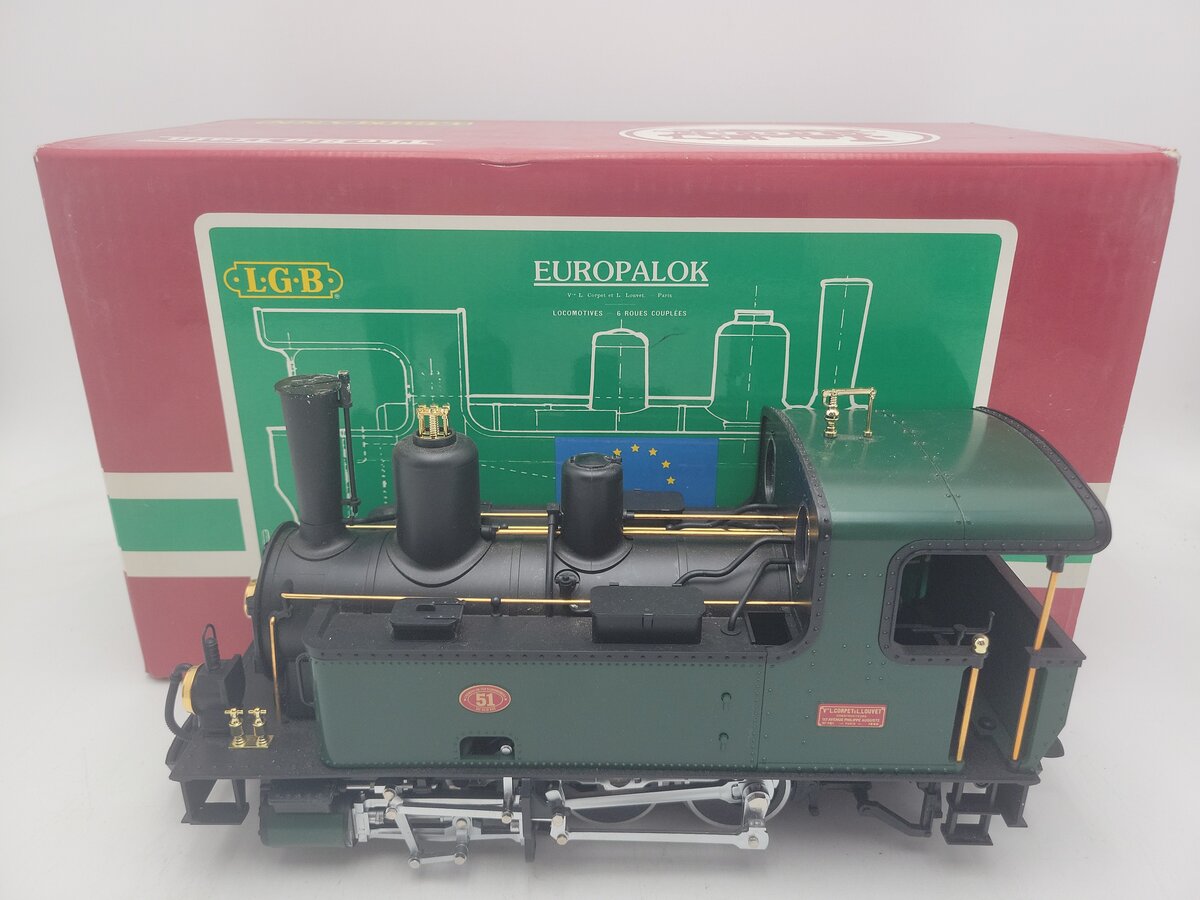LGB 2078 G Scale 0-6-0 Steam Locomotive VG/Box