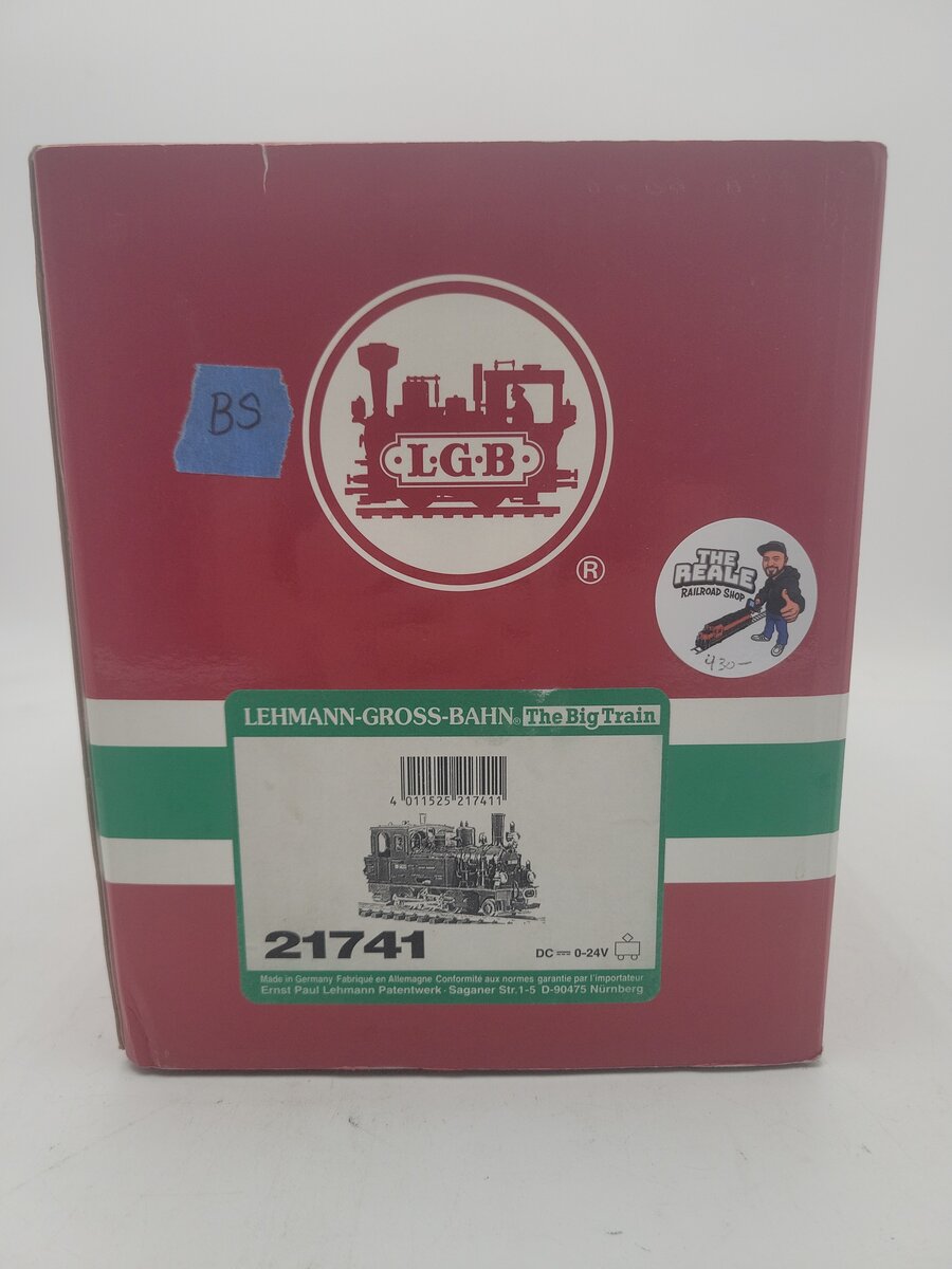 LGB 21741 G Scale Steam Locomotive EX/Box