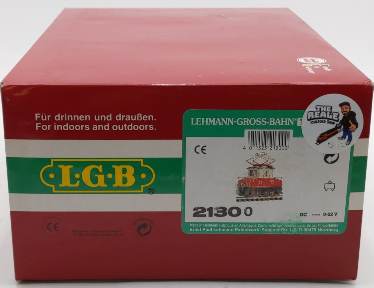 LGB 2130 G Scale AEG Electric Steeple Cab Locomotive LN/Box